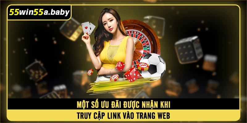 Một số ưu đãi được nhận khi truy cập link vào trang web